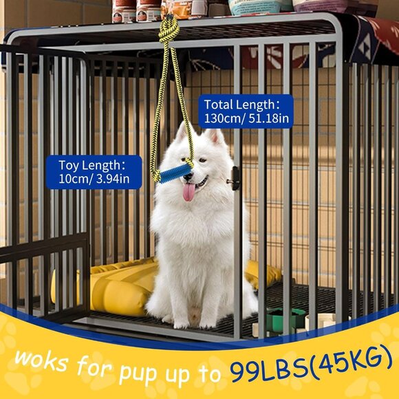 Interactive Dog Toys, Crate Training Aids for Puppies, Puppy Teething Toys,Peanu - Picture 2 of 7